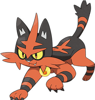 Lastly Is Popplio's Evolution, Brionne - Pokemon Torracat (441x341), Png Download