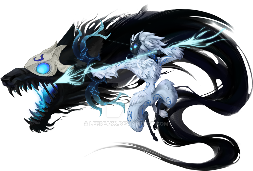 Png Transparent Download Kindred By Lefreaks On Deviantart - League Of Legends Kindred Png (1024x691), Png Download