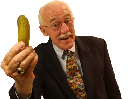 Give Em The Pickle (448x346), Png Download