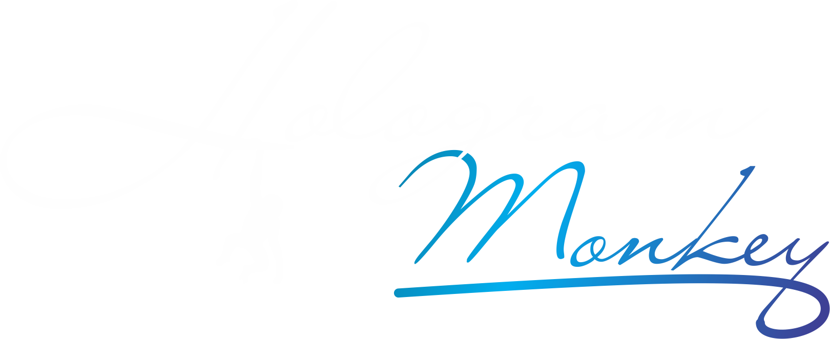 Hologram Monkey - Monkeylearn, Llc (1620x662), Png Download