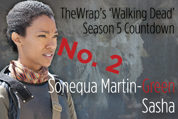 'walking Dead' Star Sonequa Martin Green Talks Season - Sonequa Martin Green Feet (618x412), Png Download