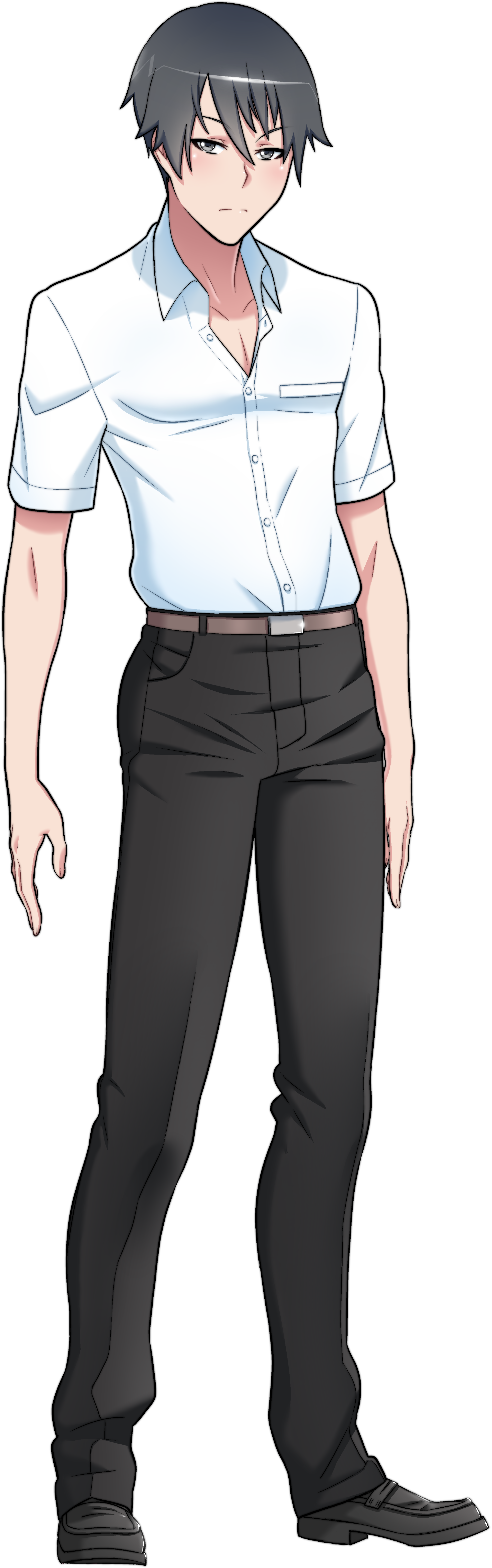A Bug Fixing Build And Few Other - Yandere Simulator Yandere Kun (2649x7657), Png Download