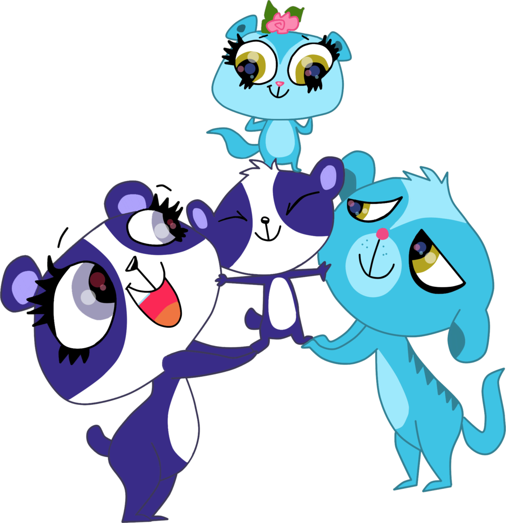 Littlest Pet Shop On Next Generation Kids - Littlest Pet Shop Penny Ling And Sunil (1024x1059), Png Download