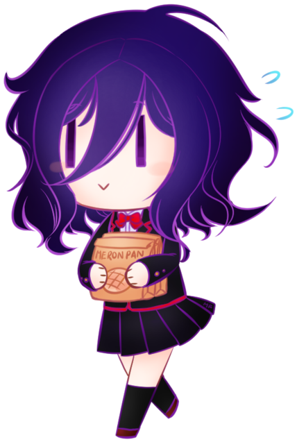 Chibi, Cute, And Oka Ruto Image - Yandere Simulator Oka Ruto Kawaii (500x687), Png Download