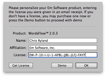 Wordsflow License Dialog - Pdf (414x299), Png Download