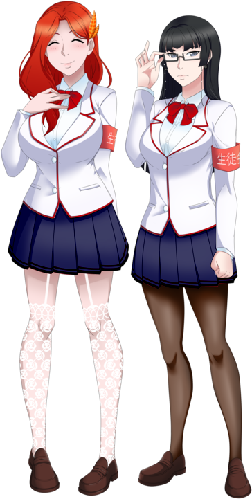 Imagesstudent - Yandere Simulator Student Councils (411x736), Png Download