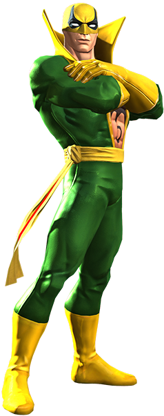 Iron Fist - Marvel Iron Fist Png (238x603), Png Download