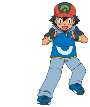 Ash Embarks On His Journey From Pallet Town As A Trainer - Happy Birthday Ash Ketchum (349x460), Png Download