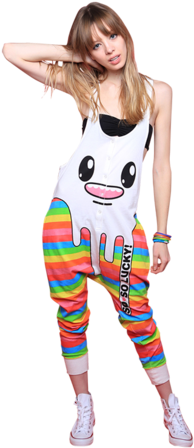 So So Happy X Iron Fist Lucky Romper - Wish List (303x454), Png Download