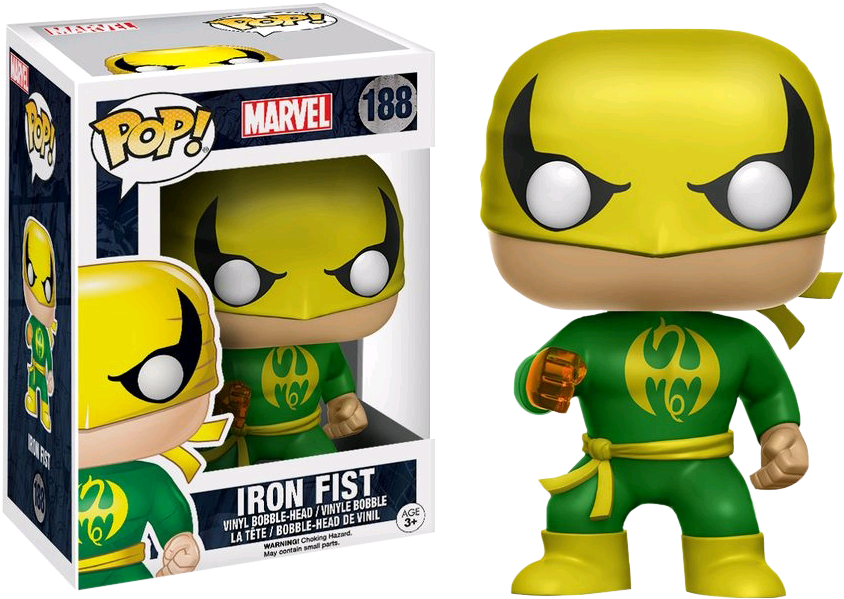 The - Iron Fist Pop (851x598), Png Download