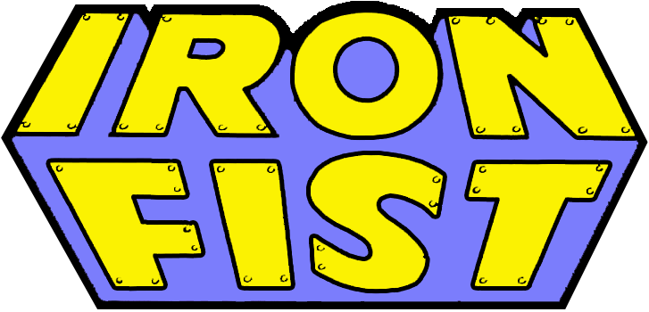 Growing Up, I Wasn't Too Big A Fan Of Power Man And - Iron Fist Comic Logo (620x298), Png Download
