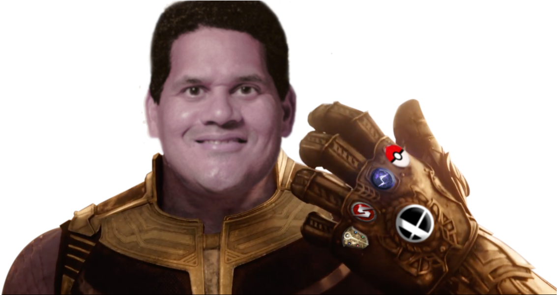 Etika @ Animenyc On Twitter - Thanos Looking Down (1200x600), Png Download