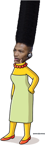 I Gonna Sum Up The Etika Memespic - Marge Simpson (300x463), Png Download
