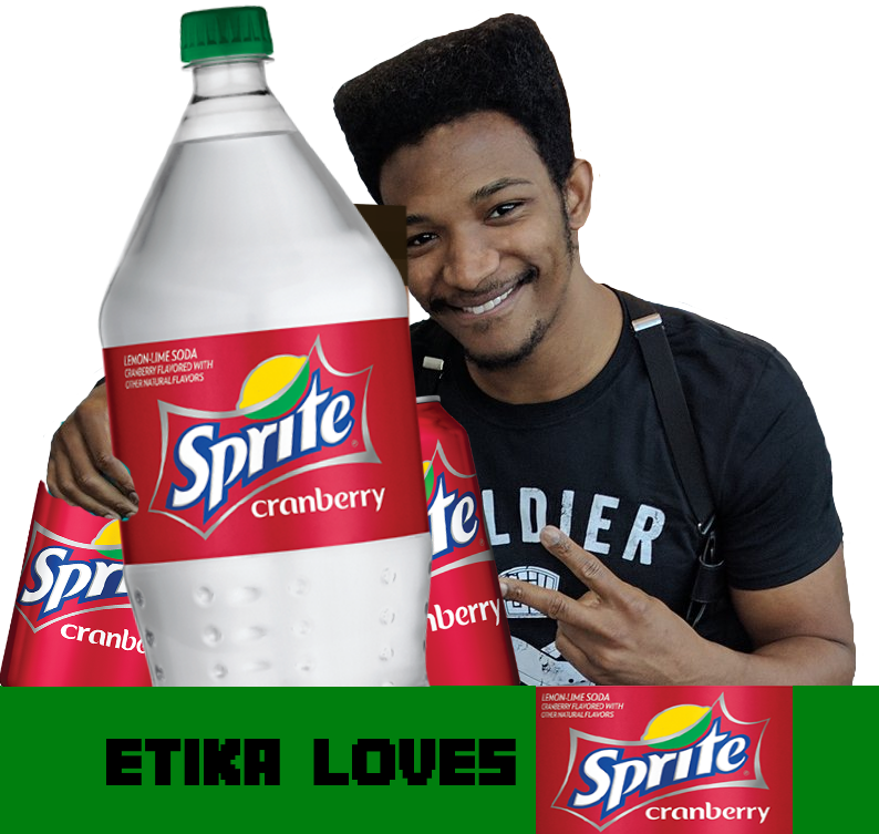 Etika Loves Sprite Cranberry - Sprite Cranberry Soda - 12 Pack, 12 Fl Oz Cans (794x753), Png Download