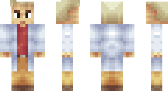 Minecraft Skin Professoroak - Minecraft (600x348), Png Download
