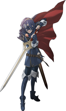 Upon Arrival From The Future, Lucina Instantly Comes - Lucina Fire Emblem Marth (275x456), Png Download