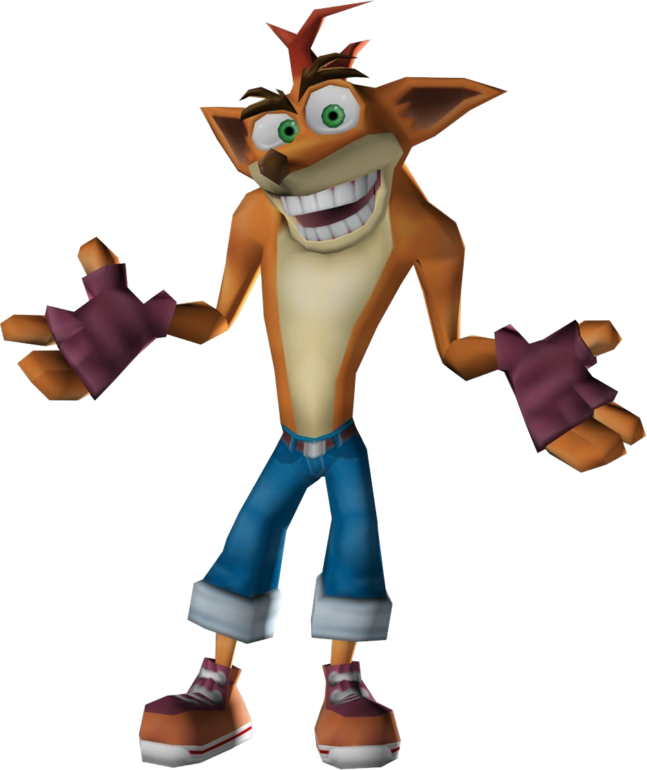 Crash Bandicoot By Heydavid17 On Deviantart - Render De Crash Bandicoot (939x1118), Png Download