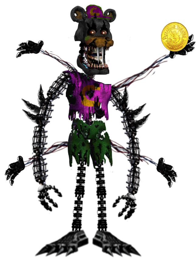 Nightmare Chuck E Cheese (1000x1000), Png Download
