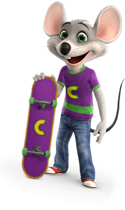 No Caption Provided - Chuck E Cheese Skateboard (467x745), Png Download