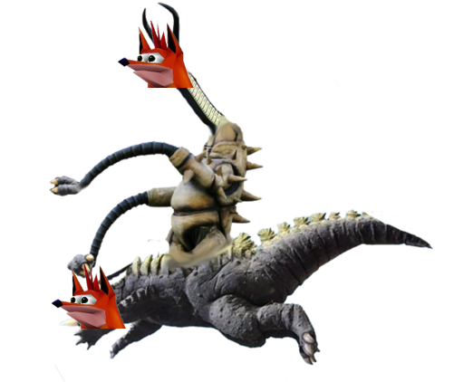 Chimera Of 4's Woah Form - Dragon (560x480), Png Download