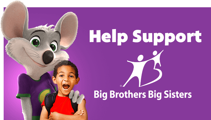 Chuck E Cheese Big Brothers Bi Sisters Fundraiser - Custom Canvas Golf Pouch With 4 Tees/ Ball Marker Metal (750x420), Png Download