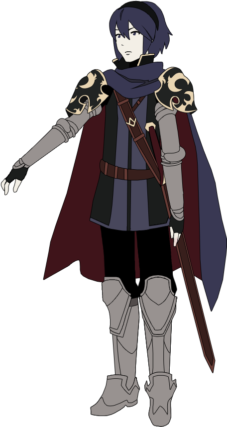 Full Body Freyja Design For @unassumingvenusaur And - Fire Emblem Lucina Au (496x877), Png Download