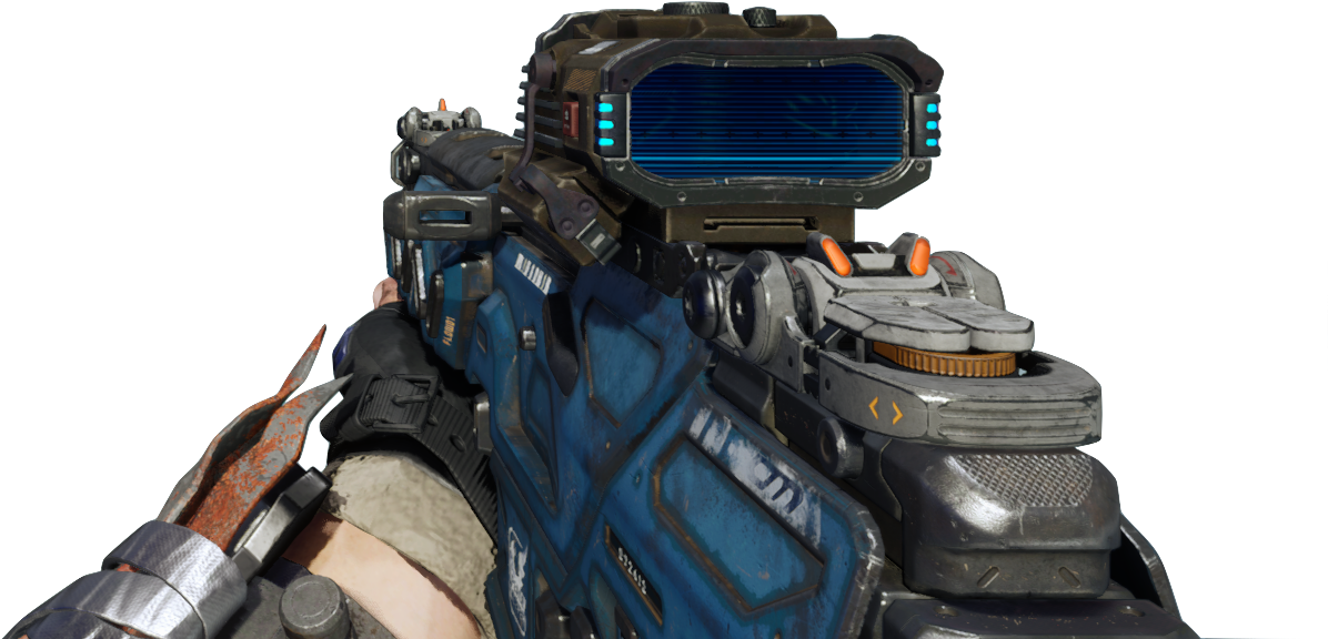 Peacekeeper Mk2 First Person Thermal Bo3 - Portable Network Graphics (1230x680), Png Download