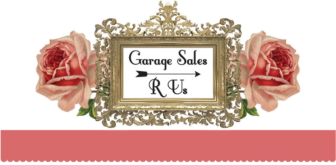 Garage Sales R Us - Vintage Rose Necklace Oval Charm (1100x554), Png Download