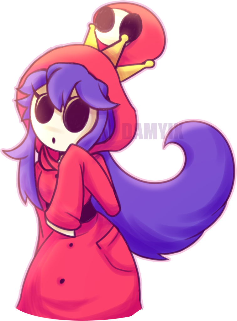 Wanted To Try Drawin @strovi 's Shy Peach Design Because - Cartoon (1100x1100), Png Download