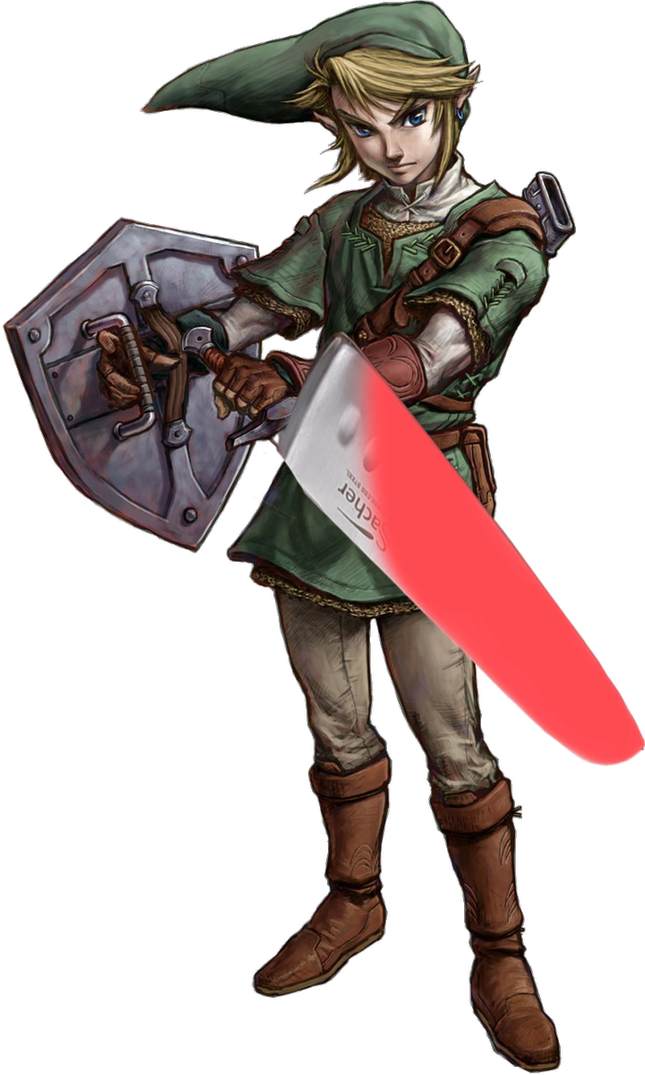 Golden Musk - Link Twilight Princess Reference (720x1200), Png Download