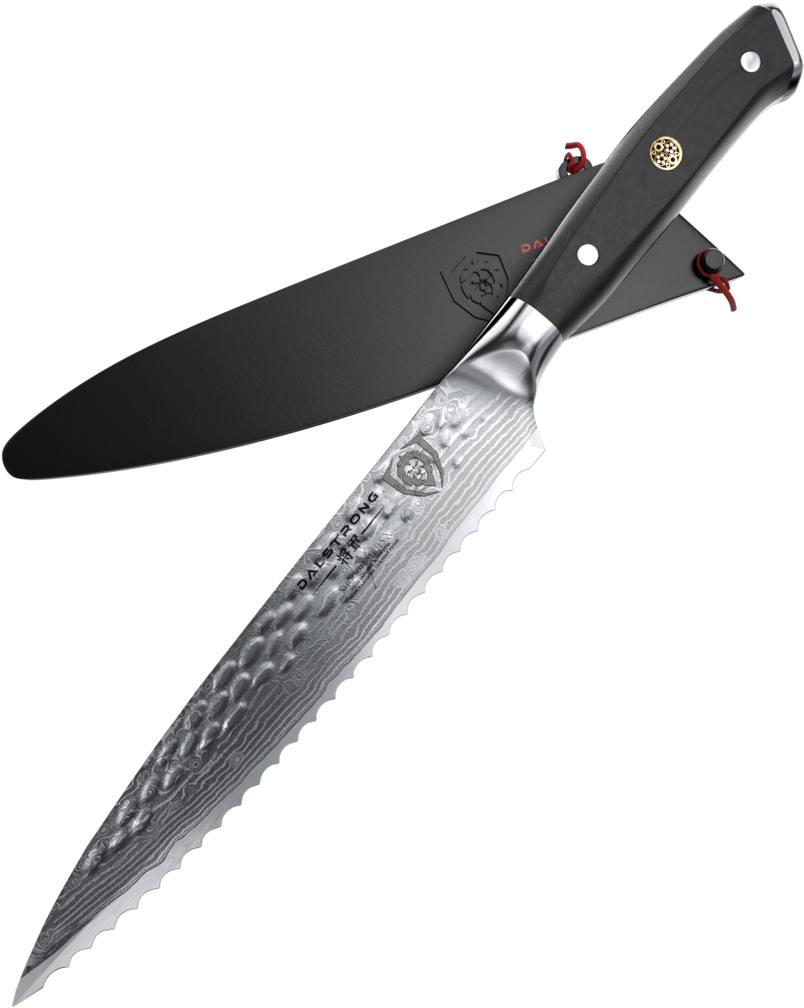 Dalstrong Serrated Utility Knife - Shogun Series Petty (840x1024), Png Download