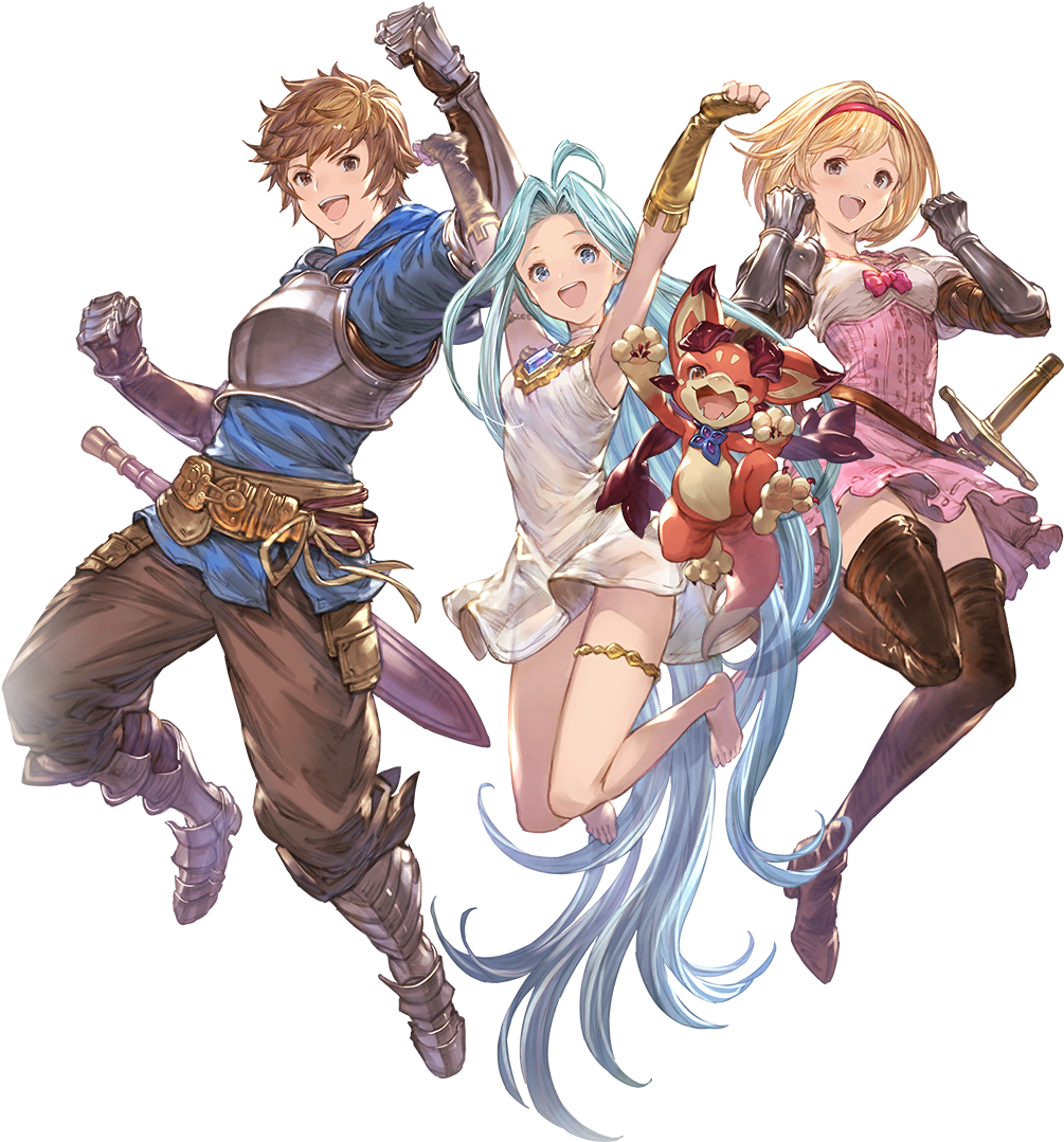 Here's The Art On The Main Page - グラブルフェス 2018 (1280x1280), Png Download