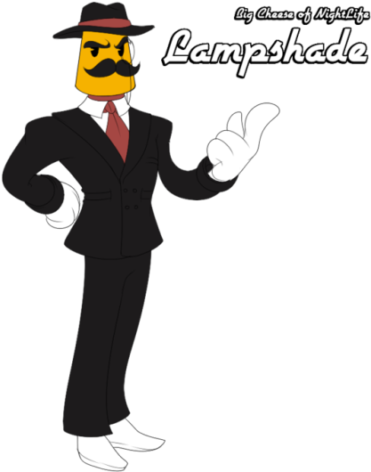 Mmmmm - Lampshade (500x563), Png Download