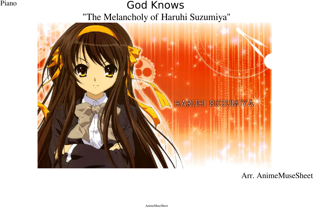 Print - Melancholy Of Haruhi Suzumiya (1169x827), Png Download