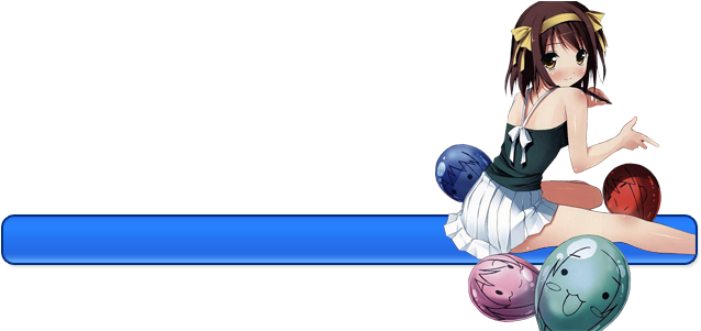Download Suzumiya Haruhi No Yuutsu Es Un Ejemplo, Ya Que Existen - Obras Maestras Del Anime PNG Image with No Background Download Suzumiya Haruhi No Yuutsu Es Un Ejemplo, Ya Que Existen - Obras Maestras Del Anime PNG Image with No Background