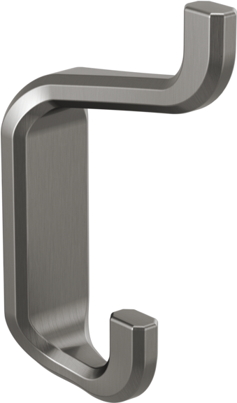 Double Robe Hook - Bathroom Hooks (600x600), Png Download
