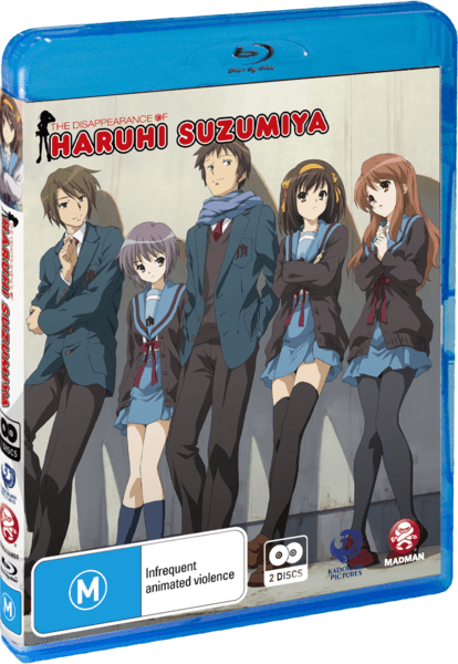 The Disappearance Of Haruhi Suzumiya Cover - Haruhi Suzumiya The Movie (414x600), Png Download