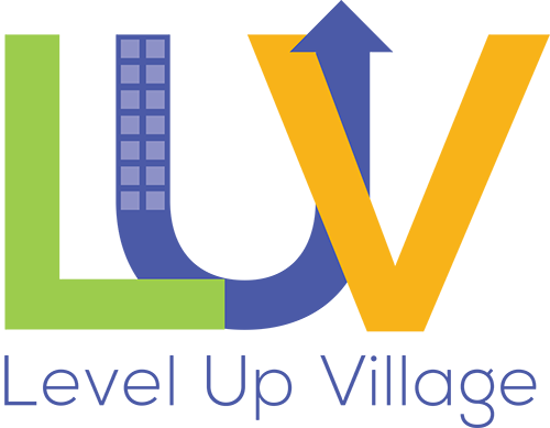 Sign Up Now For A Level Up Village Course - Level Up Village Logo (500x389), Png Download