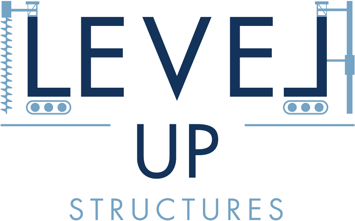 Level Up Structures - Logo (800x595), Png Download
