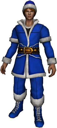 Ninja Blue Winter Robe - Tokumei Sentai Go-busters (257x540), Png Download