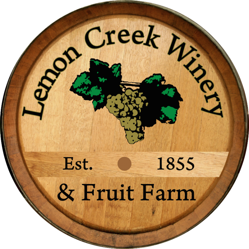 2018 Harvest Fest Canceled - Lemon Creek Winery Logo (846x846), Png Download