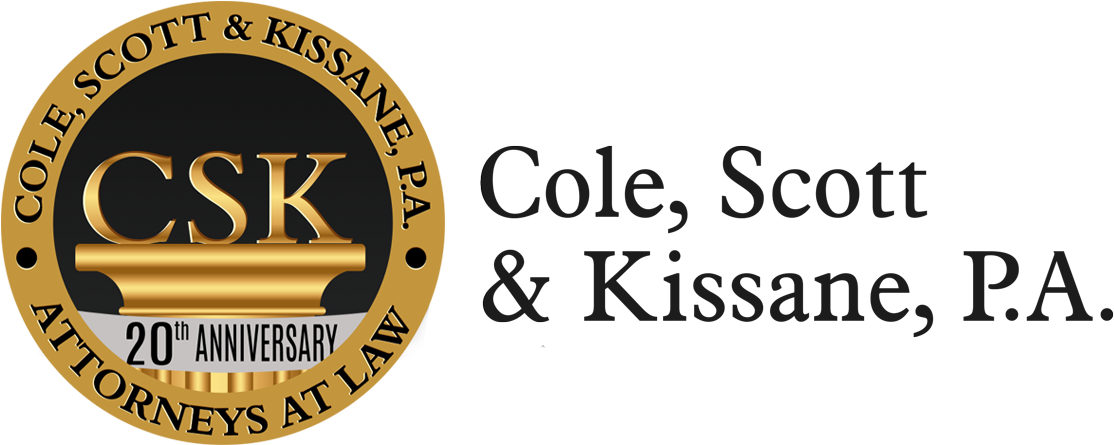 Cole Scott & Kissane Pa Logo (1422x487), Png Download