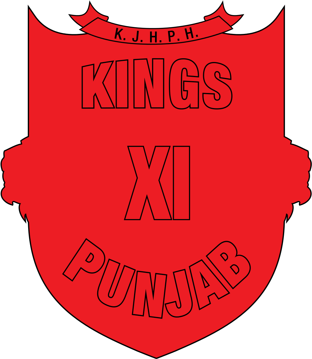 Kings Xi Punjab Logos (1200x1286), Png Download