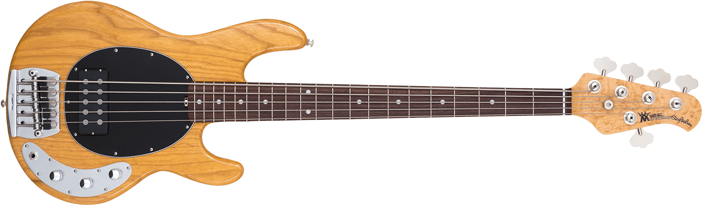 Stingray5 Classic Logo - Music Man Classic Stingray 5 Natural (1500x550), Png Download