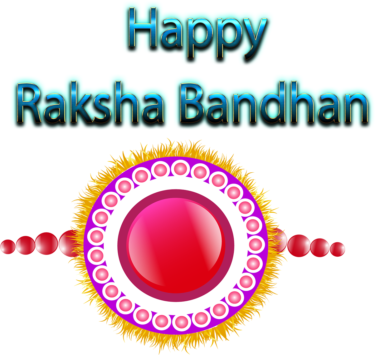Happy Raksha Bandhan Png (1920x1200), Png Download