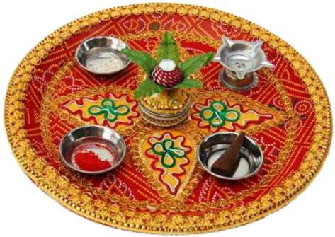 Tap To Expand - Pooja Ki Thali (600x338), Png Download