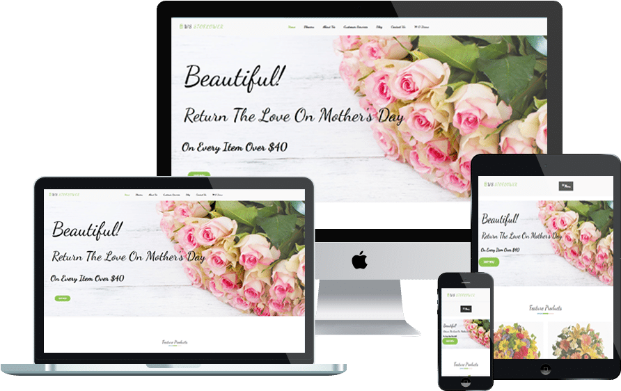 Ws Stoflower Free Responsive Flowers Woomerce Wordpress - Lt Optik Sunglasses Wordpress (1000x750), Png Download