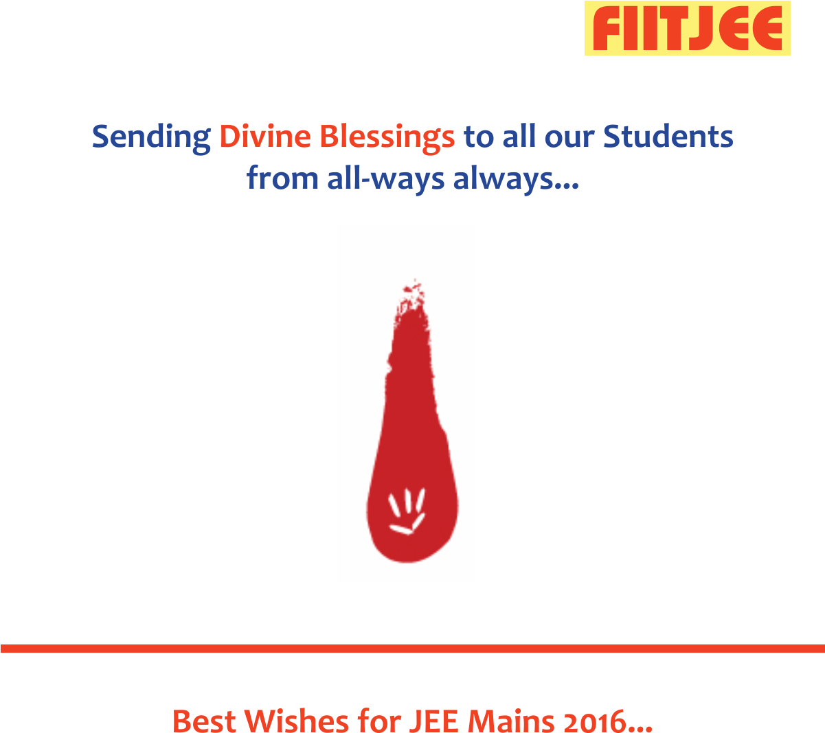 Best Of Luck Jee Advance - Fiitjee (1200x1200), Png Download