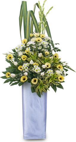 Condolence Floral Stand - Condolences (256x480), Png Download