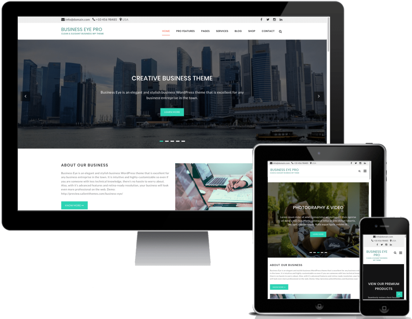 Business Eye Pro - Software (1811x1082), Png Download